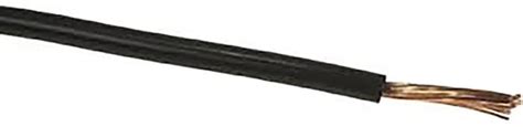 RS PRO | RS PRO FLEXIBLE BK Series Black 6 mm² Hook Up Wire, 9 AWG, 84 ...
