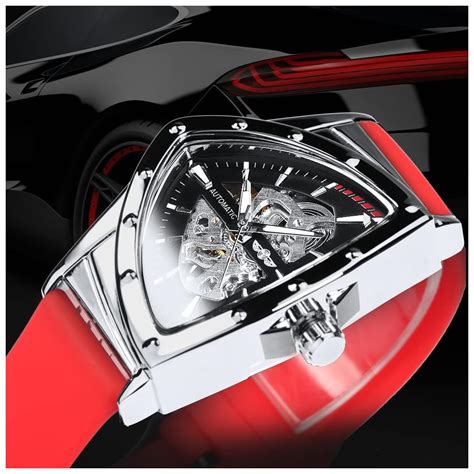 Caluxe Men's Military Skeleton Automatic Mechanical India | Ubuy