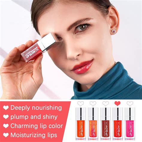 Buy sefudun Plumping Lip Oil,Long Lasting Hydrating Lip Gloss Tint Lip ...
