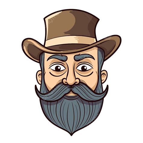 Villain Mustache Clip Art