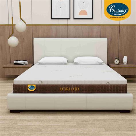 Centuary Mattresses Natura Latex Medium Firm with Copper Gel Foam 8 ...