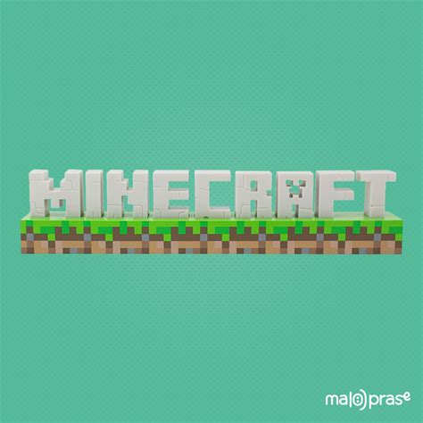 Minecraft Block Lampa | Malo Prase