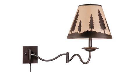 Vaxcel Lighting WL55512BBZ Yosemite 1 Light Swing Arm Wall Sconce ...