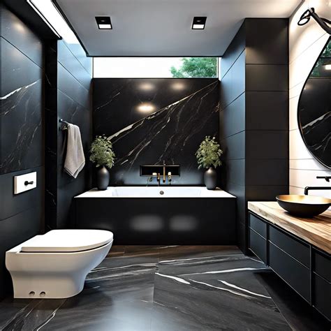 Black Granite Bathroom Ideas