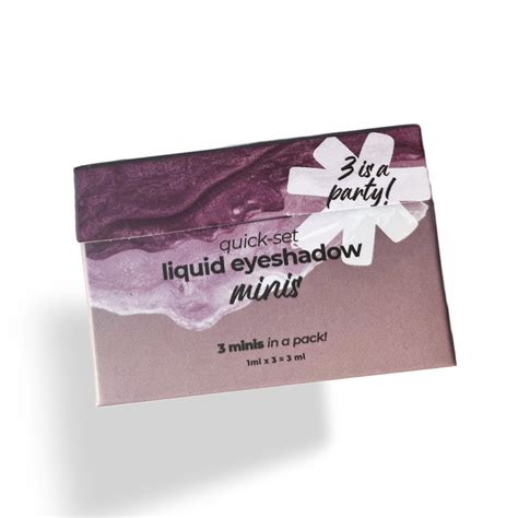 Liquid Eyeshadow Minis (Earth Metals) | Ruby's Organics | Official Site