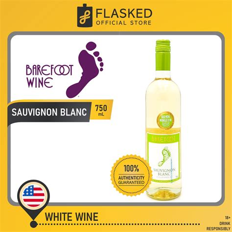 Barefoot Sauvignon Blanc California White Wine 750mL | Lazada PH