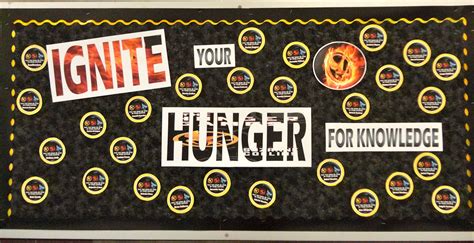 Hunger Games Inspired Bulletin Board