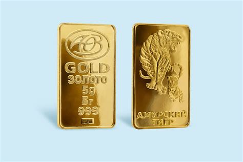 Купить слитки золота 999 недорого | Цена слитка 5 грамм