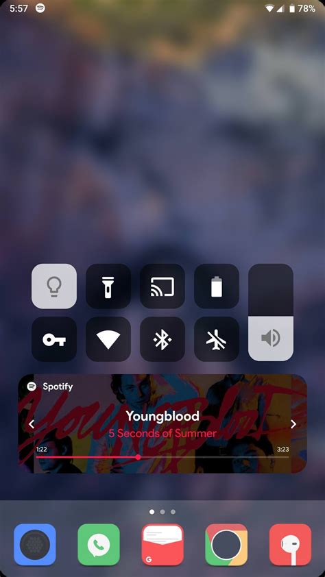 Image result for Android Control Center