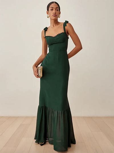 emerald green prom dress