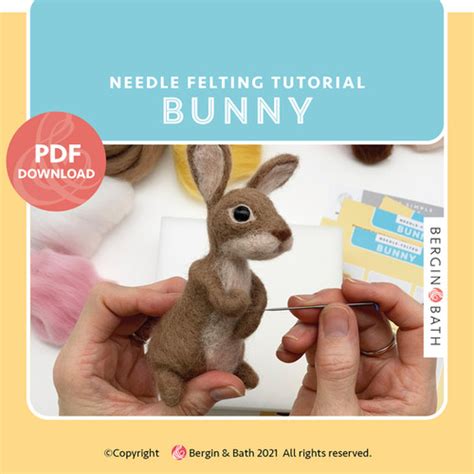 Image result for Needle Felted Bunny Tutorial