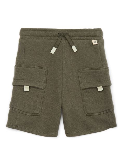 easy-peasy Toddler Boy Cargo Jacquard Shorts, Sizes 18M-5T, Elastic ...