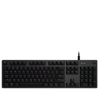 Logitech RGB Backlit Mechanical Wired Gaming Keyboard (Carbon) G 512