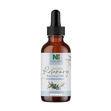 Buy Nature's Bridge Rosemary Essential Oil for Hair Growth, Quick Hair ...