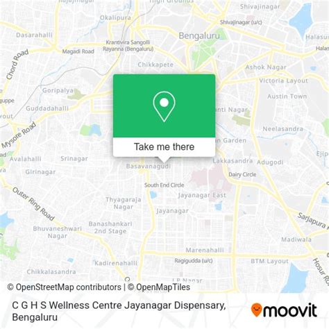 How to Get to C G H S Wellness Centre Jayanagar Dispensary in ...