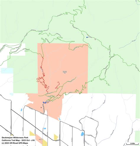 Deukmejian Wilderness Park - California Trail Map