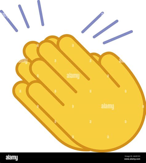 Emoji Hands Clapping Clapping Hands Free Vector Emoji On