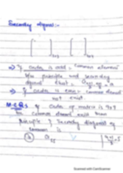 Image result for Diagonal Elements of a Matrix