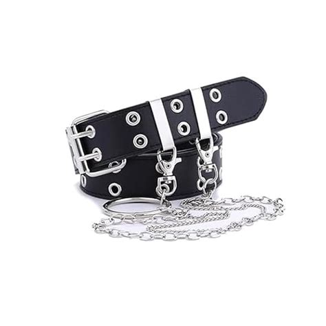 Shining Diva Fashion Punk Leather Belts for Women and Girls with ...