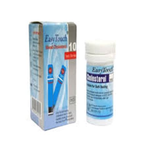 Easy Touch Cholesterol Strip Per Pack Isi 10 Strip - Alodokter Shop
