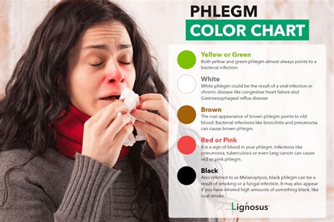 what does the color of phlegm mean - phlegm color chart google search ...