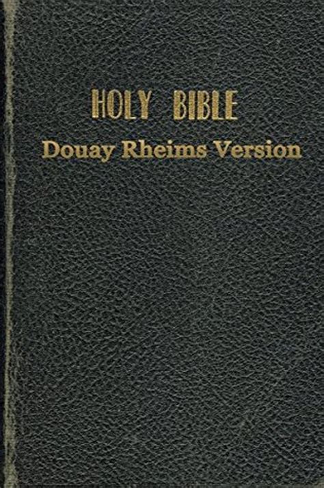Image result for Holy Bible Douay-Rheims