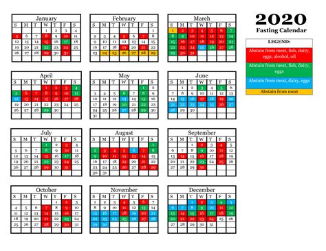 Orthodox Fasting Calendar 2023: A Guide to Spiritual and Dietary ...