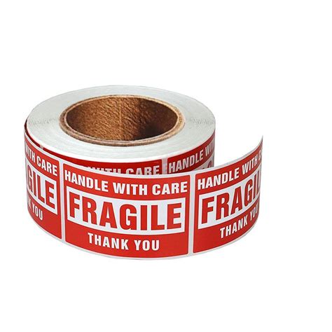 Buy enko 4 x 6 Inch Large Fragile Stickers Handle with Care Warning ...