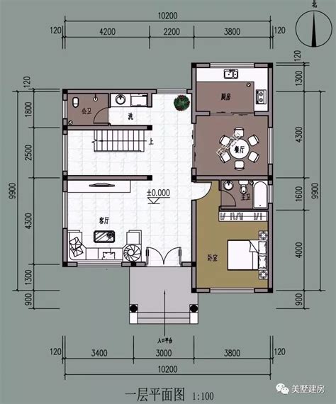 60平方米房子裝修圖 60平米兩居室炫彩混搭裝修案例 - 愛我窩