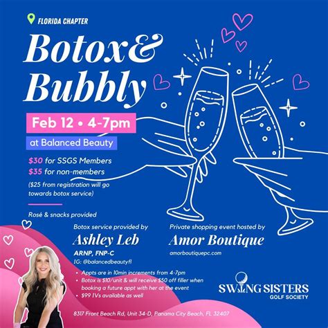 Swing Sisters: Botox & Bubbly Social at Balanced Beauty, Balanced ...