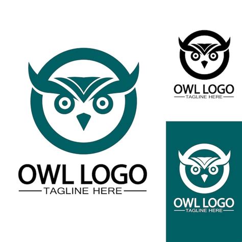 Premium Vector | Owl logo vector template
