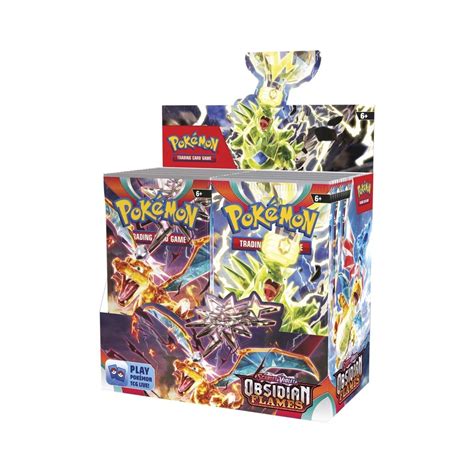 Pokémon TCG: Scarlet & Violet-Obsidian Flames Booster Display Box (36 ...