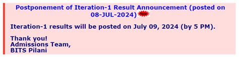 BITSAT 2024 Iteration 1 Result will be Released Today, Know How to ...