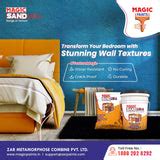 Dholpur Wall Texture | Decorative Textured Wall Paint – Magic Paints