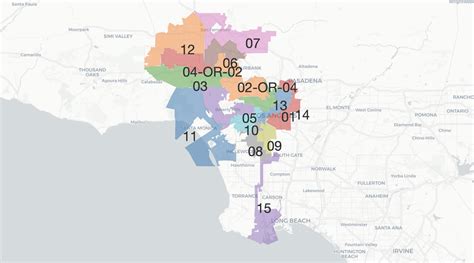 City Of Los Angeles Map Boundaries