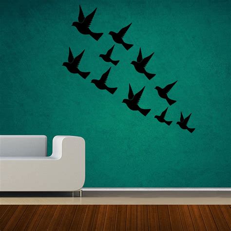 DecorWall Flying Birds Wall Sticker : Amazon.in