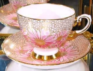 Meissen Porcelain ROSE Pink Tea Cup, Saucer & Dessert | Pink tea cups ...