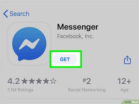 Image result for Install Facebook Messenger