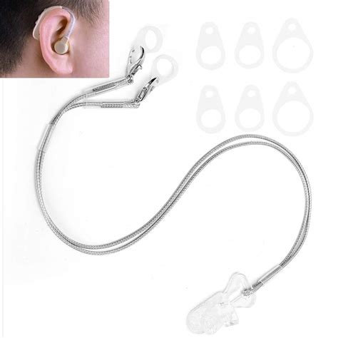 Buy Hearing Aids Clip, Portable Anti‑Lost Hearing Aid Lanyard BTE ...