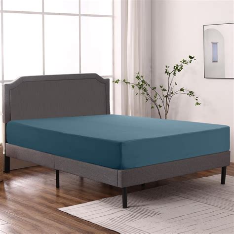 Lux Decor Collection King Fitted Sheets, 16" Microfiber Deep Pocket ...