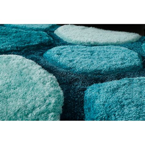 MDA Rugs Mateos 8 X 10 (ft) Blue Indoor Abstract Area Rug MS54810 at ...