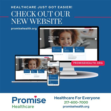 Promise Healthcare has launched a new website. Promisehealth.org ...