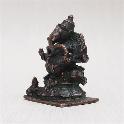 Buy the Lord Ganesha Copper Statue online | IndianShelf