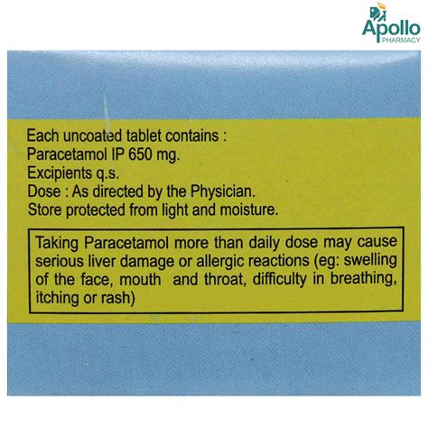 Buy Xykaa Rapid 650 Tablet | 19 Minutes Delivery | Apollo Pharmacy