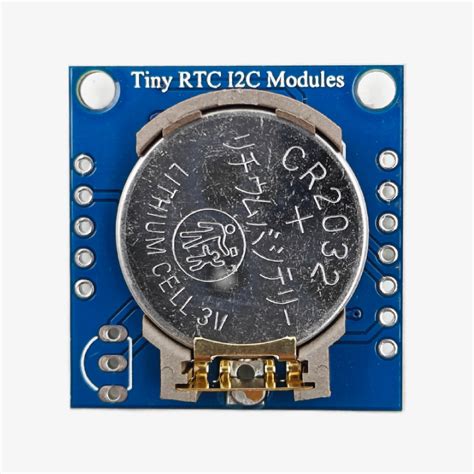 DS1307 Real-Time Clock RTC I2C Module AT24C32 with Battery ...