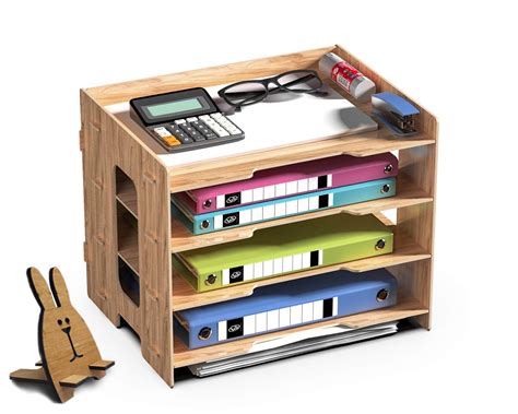 RV kraft Office File Tray, A4 Desk Tidy Organiser With Free Mobile ...
