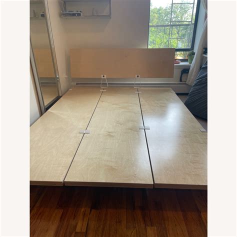 Floyd Queen Bedframe With Headboard - AptDeco