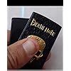 WBD Refillable Metal Death Note Windproof Jet Flame Pocket Lighter
