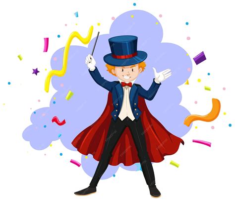 Magician Costume Clipart