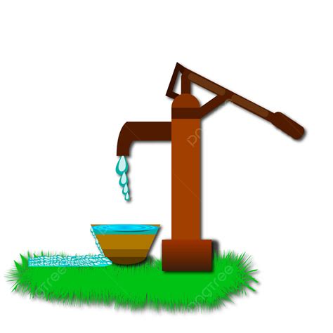 Cartoon Water Pump